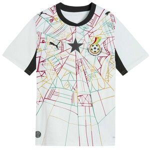 Puma Childrens/Kids Ghana World Cup 2026 Football Shirt / White/Red